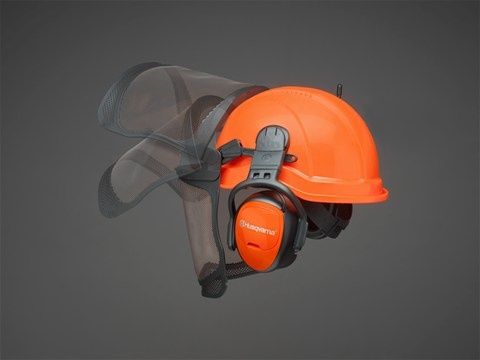 Forest helmet Husqvarna Functional with FM radio